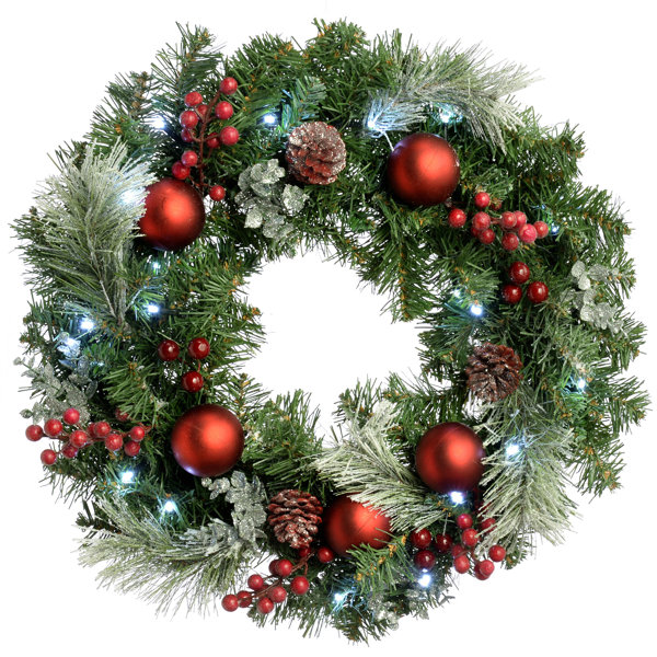 Outdoor Christmas Wreaths You'll Love Wayfair.co.uk
